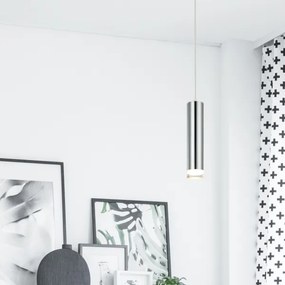 Luster na lanku ARMIN 1xGU10/10W/230V lesklý chróm