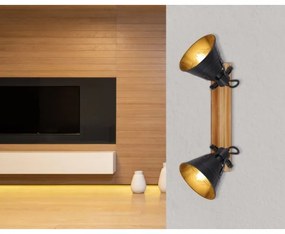 Globo 15466S-2 - Bodové svietidlo GÜNTHER 2xE27/60W/230V