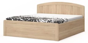 BMB MARIKA ART - kvalitná lamino posteľ s úložným priestorom 140 x 200 cm, lamino