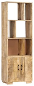 Knižnica z mangovníkového dreva 60x35x180 cm