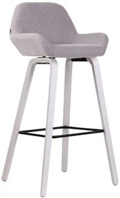 Barová stolička Ariella sivá