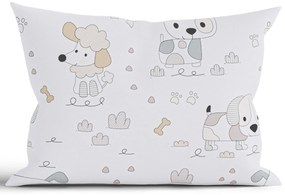 Bavlnená obliečka na vankúš Renforcé 50 x 70 cm – Psia pohoda