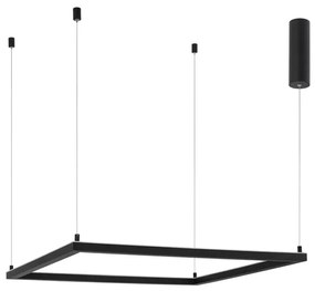 LED luster Eterna 75 čierne