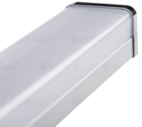 KANLUX LED nástenné svetlo nad zrkadlo v kúpeľni WEST, 12 W, denné biele svetlo, IP44