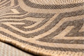 Koberec SIZAL FLOORLUX kruh 20014 mais / coffee