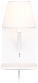 Biele nástenné svietidlo Comfort – Trio