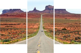 Obraz - U.S. Route 163 (90x60 cm)