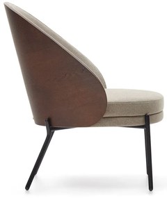 Svetlohnedé kreslo Eamy – Kave Home