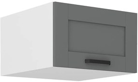 Horná kuchynská skrinka Lucid 60 NAGU-36 1F (korpus: biela + front: mdf dustgrey). Vlastná spoľahlivá doprava až k Vám domov. 1134724