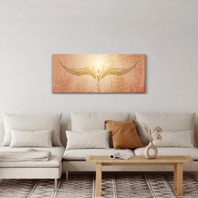Obraz - Anjelská abstrakcia (120x50 cm)