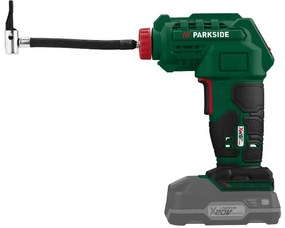 Parkside®  Aku kompresor PAK 20-Li B2 + Akumulátor 20 V 4 Ah + Nabíjačka akumulátora 20 V/4,5 A  (800011552)