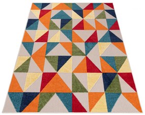 Kusový koberec Rubikon viacfarebný 80x150cm