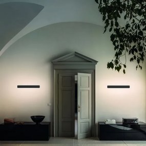 Ideal Lux - LED Nástenné svietidlo ZIG ZAG LED/30W/230V 75 cm CRI 90 čierna