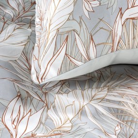 SATÉNOVÉ OBLIEČKY NIKA26 180X200 CM, 2KS 70X80 CM VZOROVANÉ