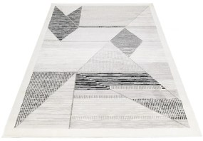+Kusový koberec PP Sunida šedokrémový 200x300cm