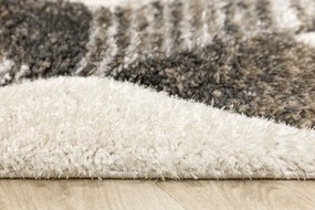 Koberec Shaggy California Y529G béžový / hnedý