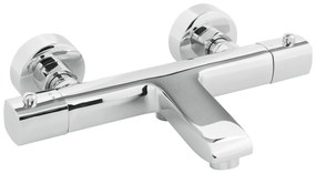 Livarno home Sprchová/Vaňová batéria s termostatom (vaňová batéria, chrómová)  (100393709)