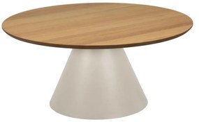 Konferenčný stolík Soli 85 cm, matný dub (24073)