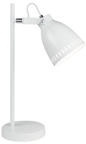 Biela stolná lampa AIDEN TYP 1