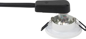 Inteligentné vstavané bodové svetlo biele vrátane Wifi GU10 - Shed