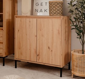 Skrinka 2-dverová Korsika, dub artisan