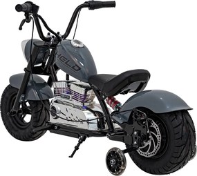 Ramiz Motocykel Chopper Warrior sivý