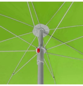Záhradný slnečník CORAL nakláňací 180 cm, zelený