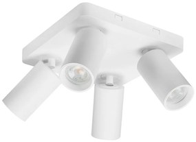 Rabalux 73088 - Bodové svietidlo YORLI 4xGU10/7W/230V biele