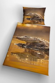 3d obliečky Crocodile 140x200 cm