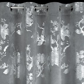 ZATEMŇOVACÍ ZÁVES NA KRÚŽKOCH CELIA 140X250 CM VZOROVANÁ