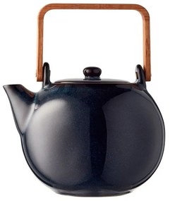 Tmavomodrá keramická kanvica na čaj so sitkom 1,2 l Gastro Blue – Bitz