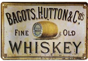 Ceduľa Bagots Hutton Whiskey