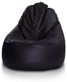 Sedací vak Yoko ekokoža / polyester TiaHome - krémová