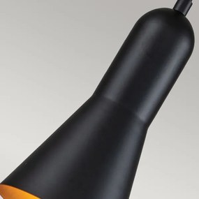 Elstead ETOILE-P-S-MB - Luster na lanku ETOILE 1xE27/60W/230V pr. 13,3 cm čierna