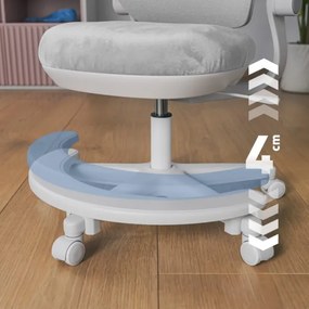 Detská otočná stolička Mark Adler Junior 5.7 Grey