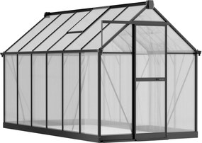 Skleník 210 x 183 x 360 cm, zosilnená konštrukcia, polykarbonát 6 mm