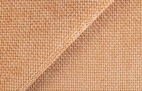 Posteľ Flamingo 180x200 cm, marhuľová štruktúrovaná tkanina