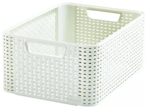 CURVER STYLE M 33118 Plastový košík - krémový