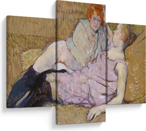 Obraz - Henri de Toulouse-Lautrec, The Sofa, reprodukcia (90x60 cm)
