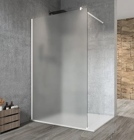 Gelco Gelco, VARIO WHITE jednodielna sprchová zástena na inštaláciu k stene, matné sklo, 1100 mm, GX1411GX1015
