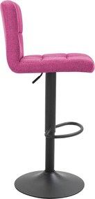 Barové stoličky s látkovým poťahom, 2 ks, rôzne farby- pink