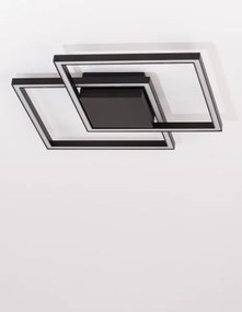 LED stropné svietidlo Bilbao 46 čierne