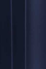 Tmavomodrý záves OXFORD 140x250 cm Zavesenie: Kovové krúžky