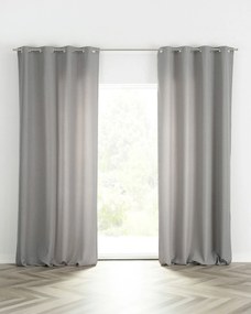 Záves BASIC s kolieskami 140x280 cm holubičia sivy 1 ks.