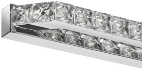 BERGE LED kúpeľňové svietidlo B7044 - 18W - 68cm - chrómová