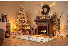 Zelený behúň s vianočným motívom s prímesou bavlny 80x200 cm Toy's Delight Green Christmas – Villeroy&amp;Boch