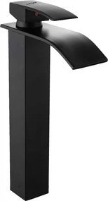 Mexen Aries, vysoká umývadlová batéria, čierna matná, 744810-70