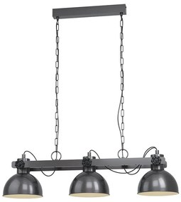 Eglo 43168 - Luster na reťazi LUBENHAM 3xE27/28W/230V