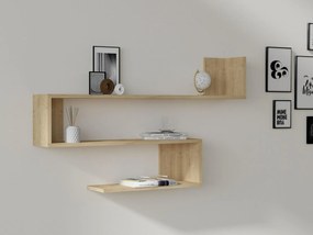 Polica Bupoda (dub zafírový) . Vlastná spoľahlivá doprava až k Vám domov. 1095935
