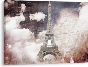 Obraz - Eiffelova veža, Paríž, Francúzsko (70x50 cm)